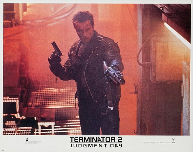 Terminator 2: Dzień sądu - Lobby karty - Arnold Schwarzenegger