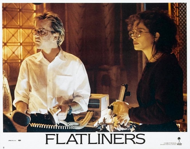 Flatliners - Heute ist ein schöner Tag zum Sterben - Lobbykarten - Kiefer Sutherland, Julia Roberts