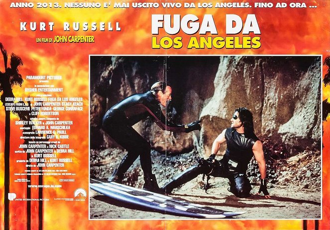 Fuga de Los Angeles - Cartões lobby - Peter Fonda, Kurt Russell