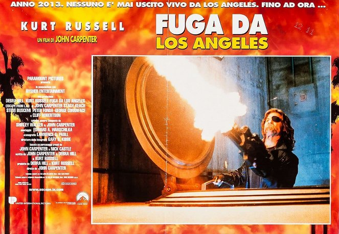 Ucieczka z Los Angeles - Lobby karty - Kurt Russell