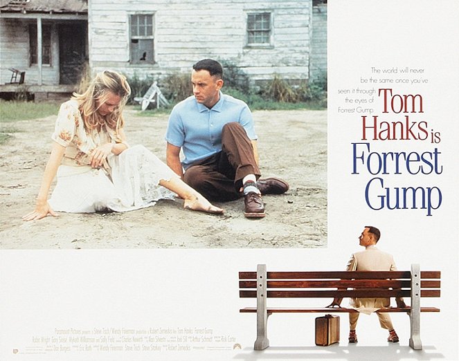 Forrest Gump - Cartes de lobby - Robin Wright, Tom Hanks
