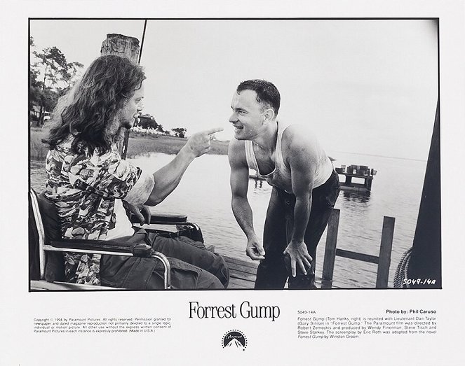 Forrest Gump - Cartes de lobby - Gary Sinise, Tom Hanks