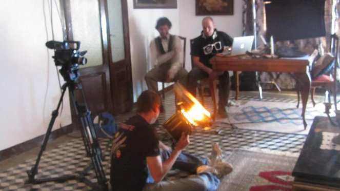 El gato Negro - Tournage