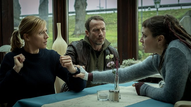 Tatort - Season 52 - Tödliche Flut - Photos - Franziska Weisz, Wotan Wilke Möhring, Franziska Hartmann