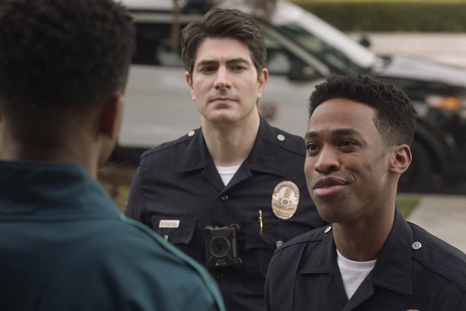The Rookie - In Justice - Photos - Brandon Routh, Titus Makin Jr.