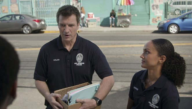 The Rookie - In Justice - Photos - Nathan Fillion, Mekia Cox