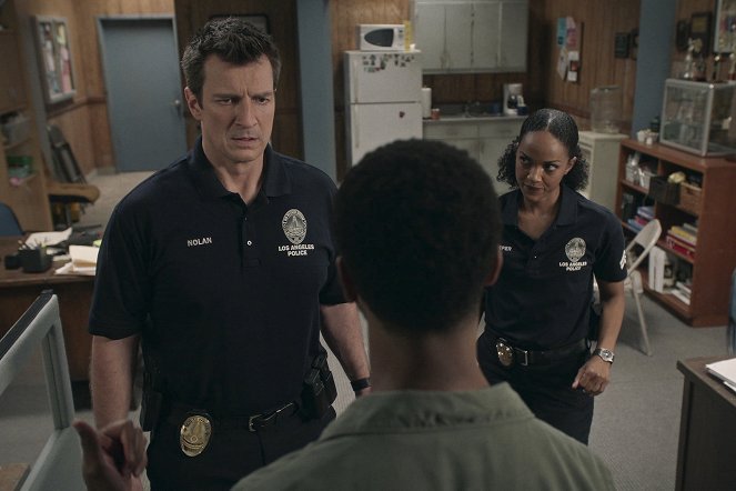 The Rookie - Season 3 - In Justice - Photos - Nathan Fillion, Mekia Cox