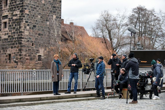 Kommissarin Lucas - Nürnberg - Van de set - Ulrike Kriener