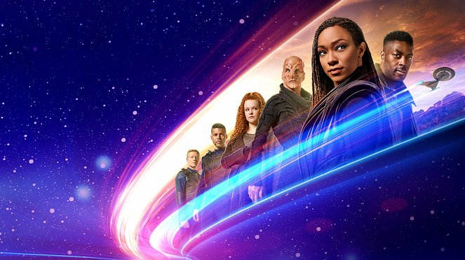 Star Trek: Discovery - Season 3 - Werbefoto - Anthony Rapp, Wilson Cruz, Mary Wiseman, Doug Jones, Sonequa Martin-Green, David Ajala