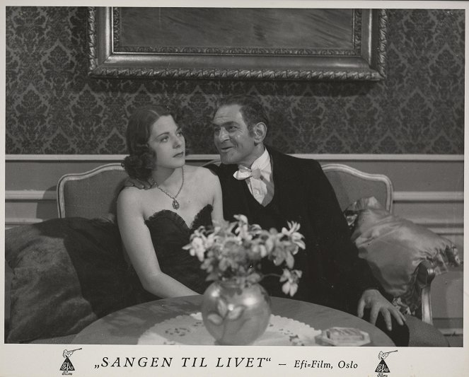 Sangen til livet - Lobby Cards - Else Budde, Tryggve Larssen