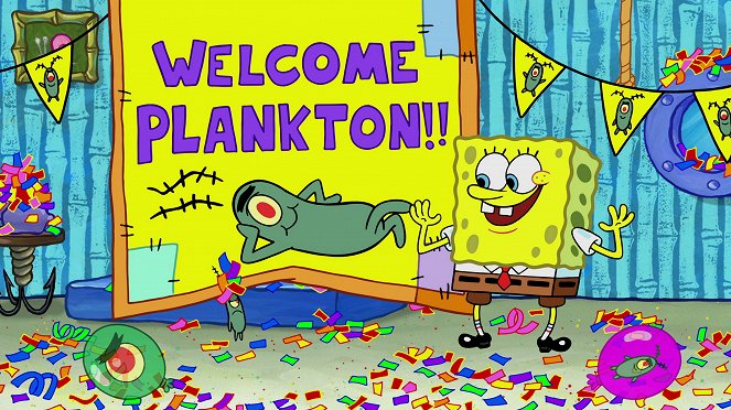 SpongeBob Kanciastoporty - SpongeBob's Place/Plankton Gets the Boot - Z filmu