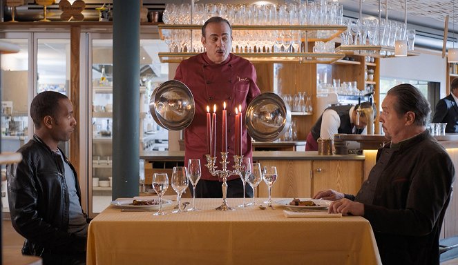 Watzmann ermittelt - Season 2 - Nouvelle Cuisine - Filmfotos - Peter Marton, Miguel Abrantes Ostrowski, Andreas Giebel