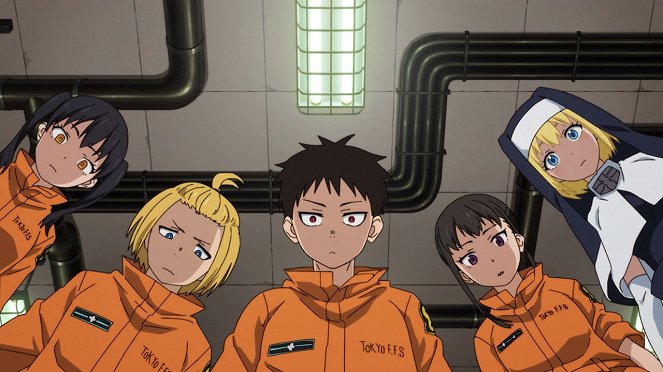 Fire Force - Formation of Special Fire Force Company 8 - The Mightiest Hikeshi - Photos