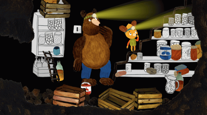 Mlsné medvědí příběhy - Z filmu