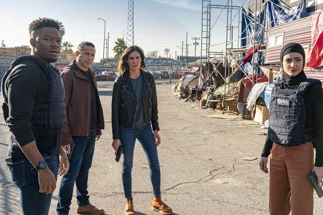 NCIS: Los Angeles - A Fait Accompli - Kuvat elokuvasta - Caleb Castille, Erik Palladino, Daniela Ruah, Medalion Rahimi