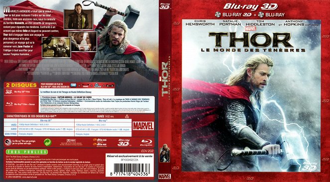 Thor - The Dark Kingdom - Covers