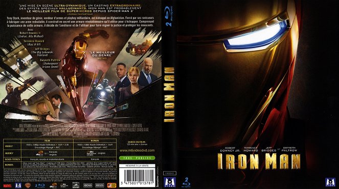 Iron Man - Carátulas