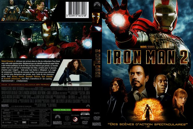 Iron Man 2 - Carátulas