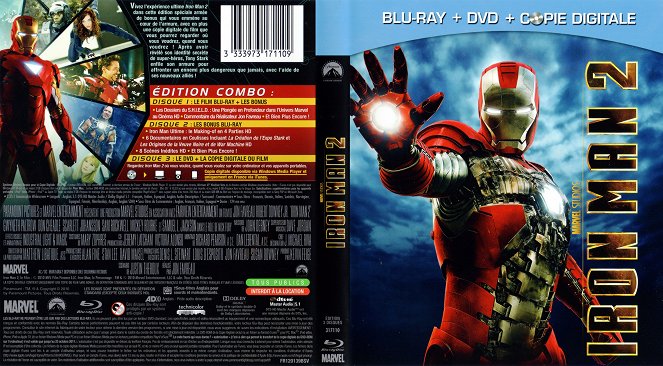 Iron Man 2 - Couvertures