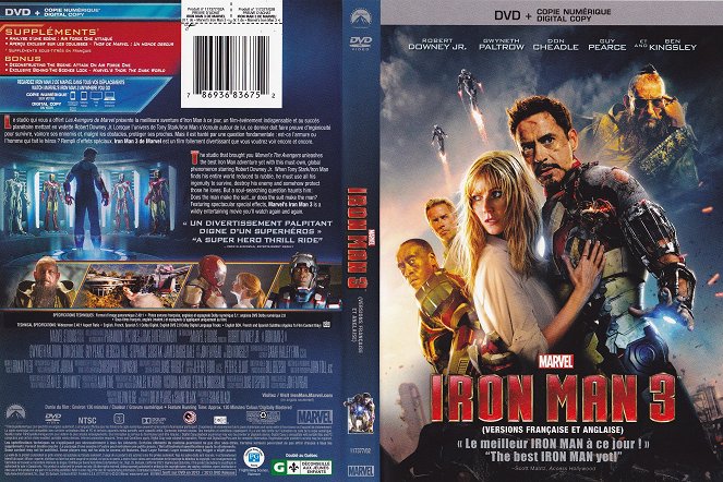 Iron Man 3 - Couvertures