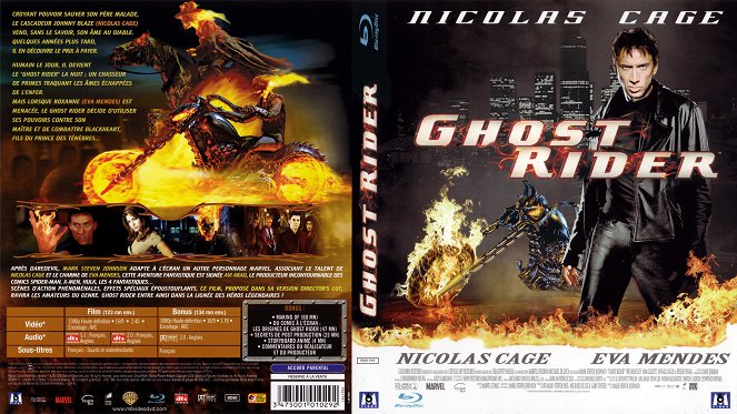 Ghost Rider. El motorista fantasma - Carátulas