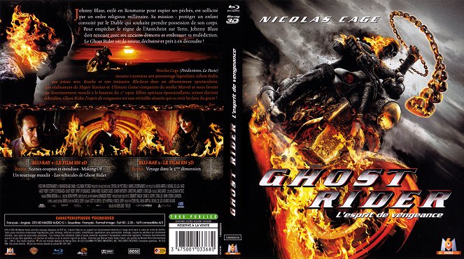 Ghost Rider : L'esprit de vengeance - Couvertures