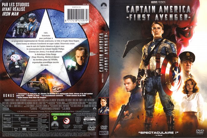 Capitão América: O Primeiro Vingador - Capas