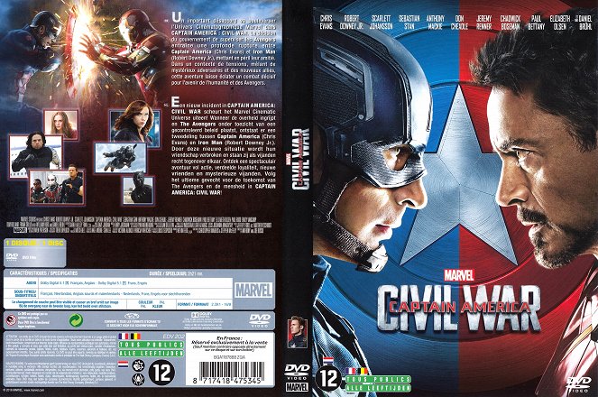 Captain America: Občanská válka - Covery