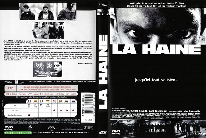 La Haine - Covers
