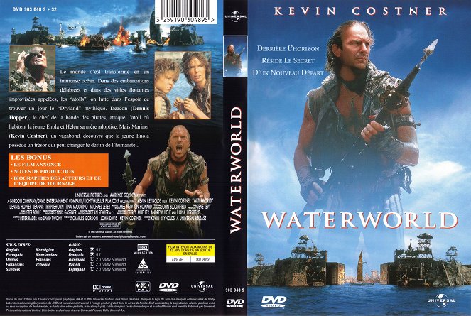 Waterworld: O Segredo das Águas - Capas