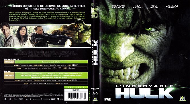 A hihetetlen Hulk - Borítók
