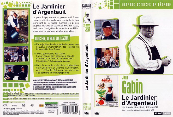 Le Jardinier d'Argenteuil - Couvertures