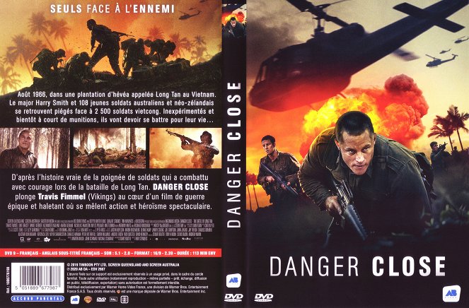 Danger Close: The Battle of Long Tan - Covers