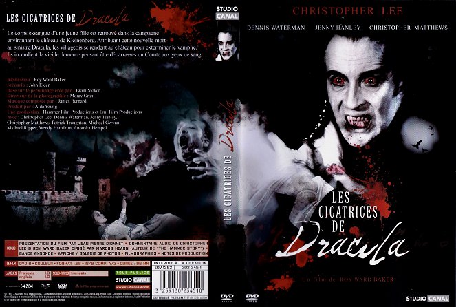 Les Cicatrices de Dracula - Couvertures