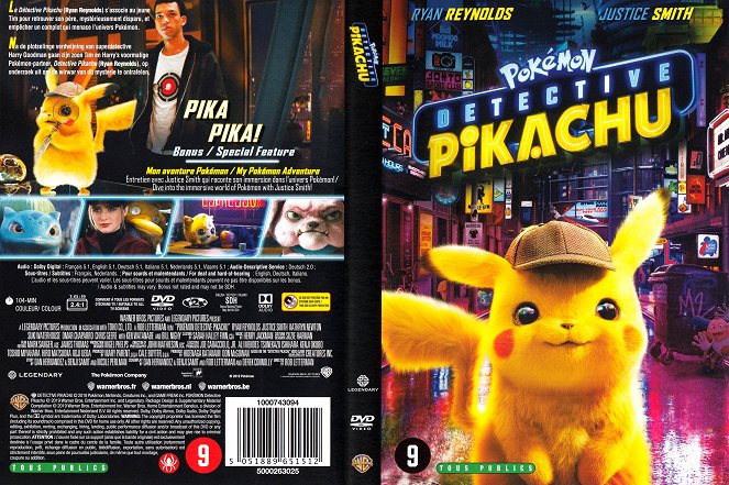 Pokémon - Pikachu a detektív - Borítók