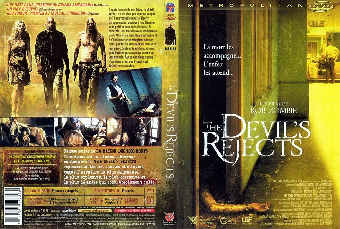 The Devil's Rejects - Couvertures