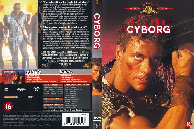 Cyborg - Carátulas