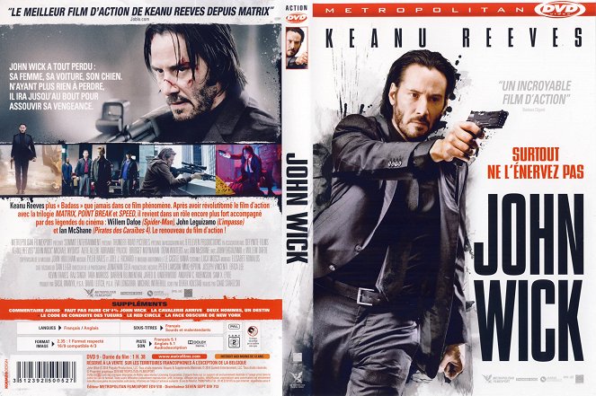 John Wick - Couvertures