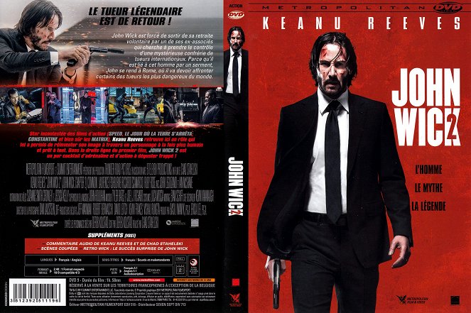 John Wick 2 - Couvertures