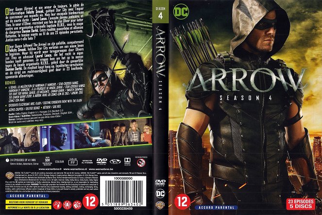 Arrow - Season 4 - Carátulas