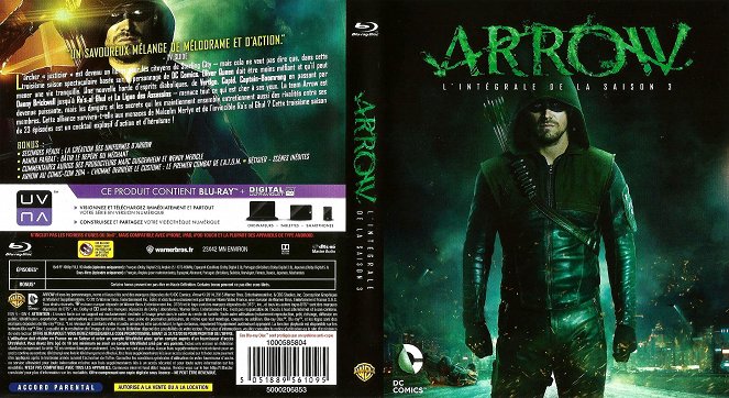 Arrow - Season 3 - Carátulas