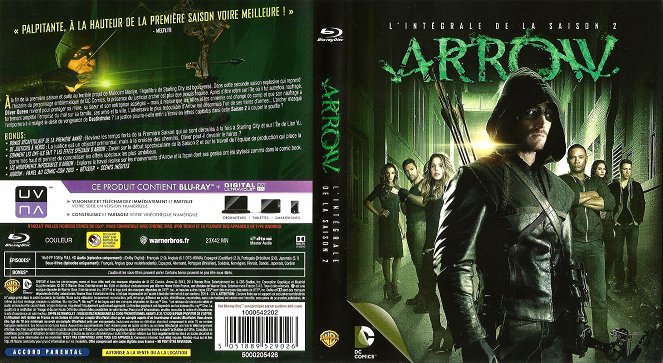 Arrow - Season 2 - Carátulas
