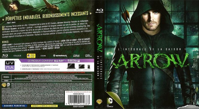 Arrow - Season 1 - Carátulas