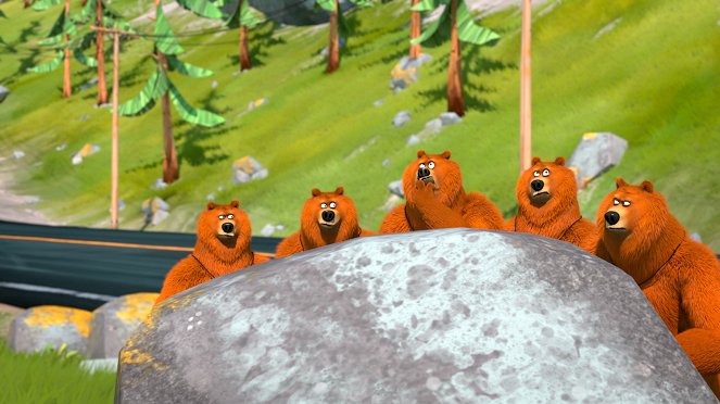 Grizzy & les Lemmings - Fractions d'ours - De la película
