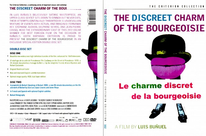 The Discreet Charm of the Bourgeoisie - Covers
