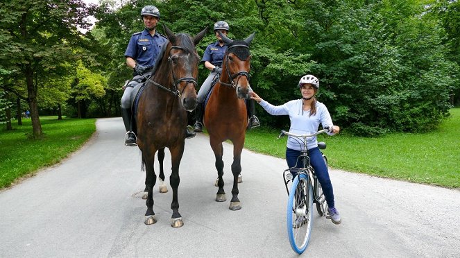 Anna und die Haustiere - Ein Tag mit Polizeipferden - Van film - Annika Preil