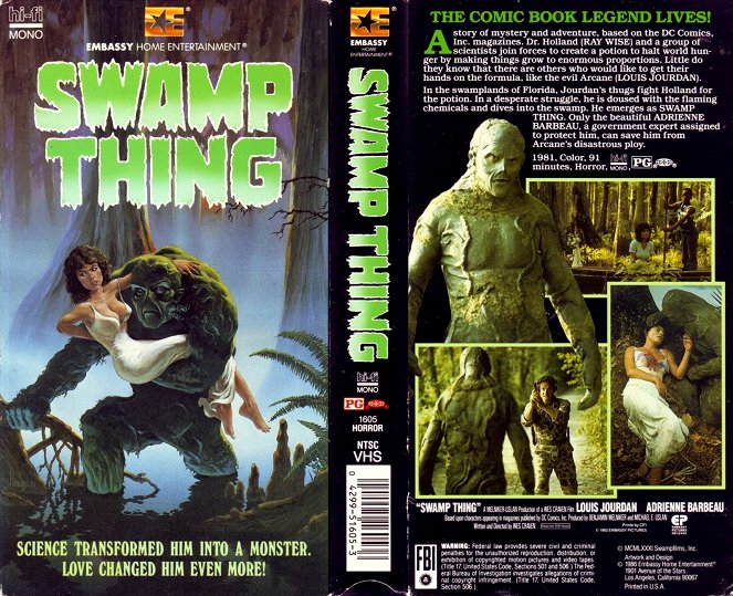 Swamp Thing - Borítók