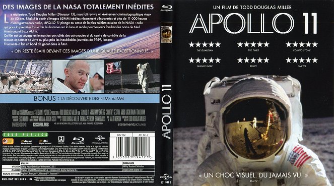 Apolo 11 - Carátulas
