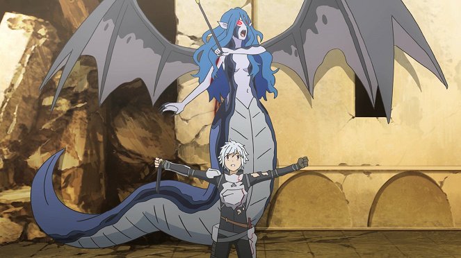 DanMachi - Is It Wrong to Try to Pick Up Girls in a Dungeon? - Familia Myth III - Kemono no jume (Dix Perdix) - Filmfotos