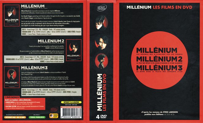 Millénium, le film - Couvertures